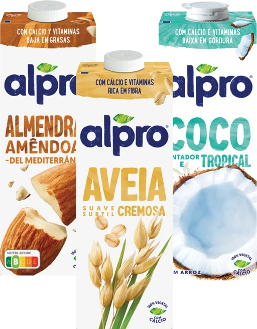 BEBIDA AVEIA/ BEBIDA DE AMÊNDOA / BEBIDA COCO