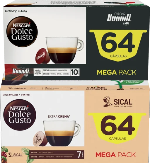 CÁPSULAS DE CAFÉ