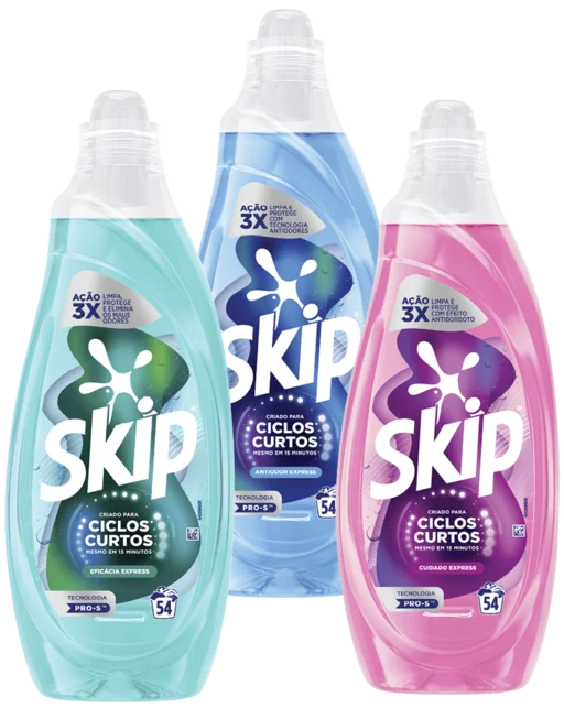 DETERGENTE LÍQUIDO CICLOS CURTOS