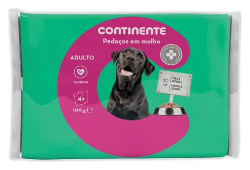 ALIMENTO HÚMIDO P/CÃO