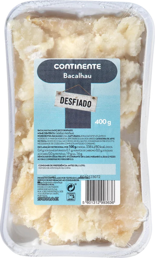 BACALHAU DESFIADO