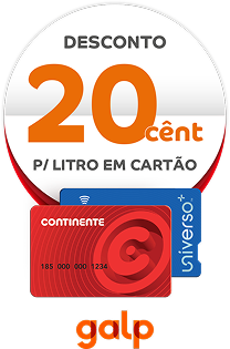 Galp Desconto 20 cêntimos por litro em cartão