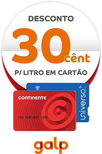 Galp Desconto 20 cêntimos por litro em cartão