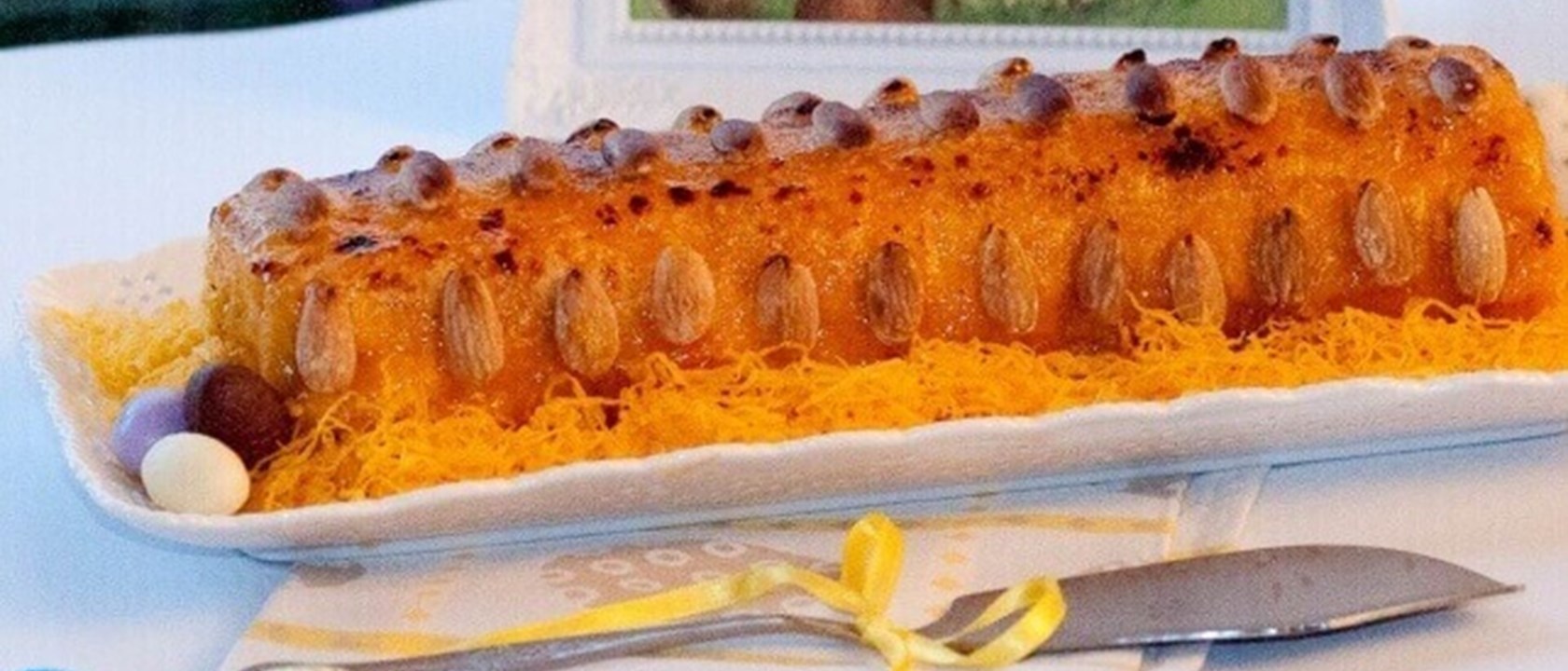 Torta-de-Amêndoa-e-Doce-de-Ovos