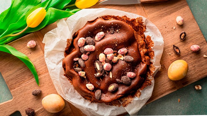 Pão de ló cremoso de chocolate