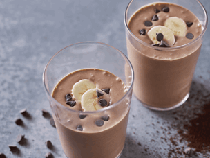 Smothie de Pasta de Amendoim e Café