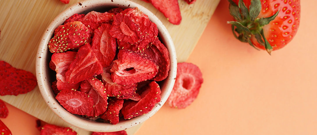 Frutas liofilizadas: onde comprar