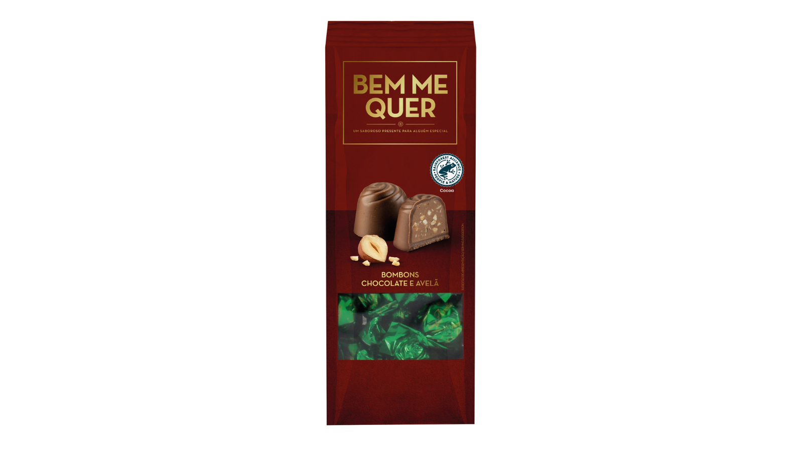 Bombons de Chocolate e Avelã