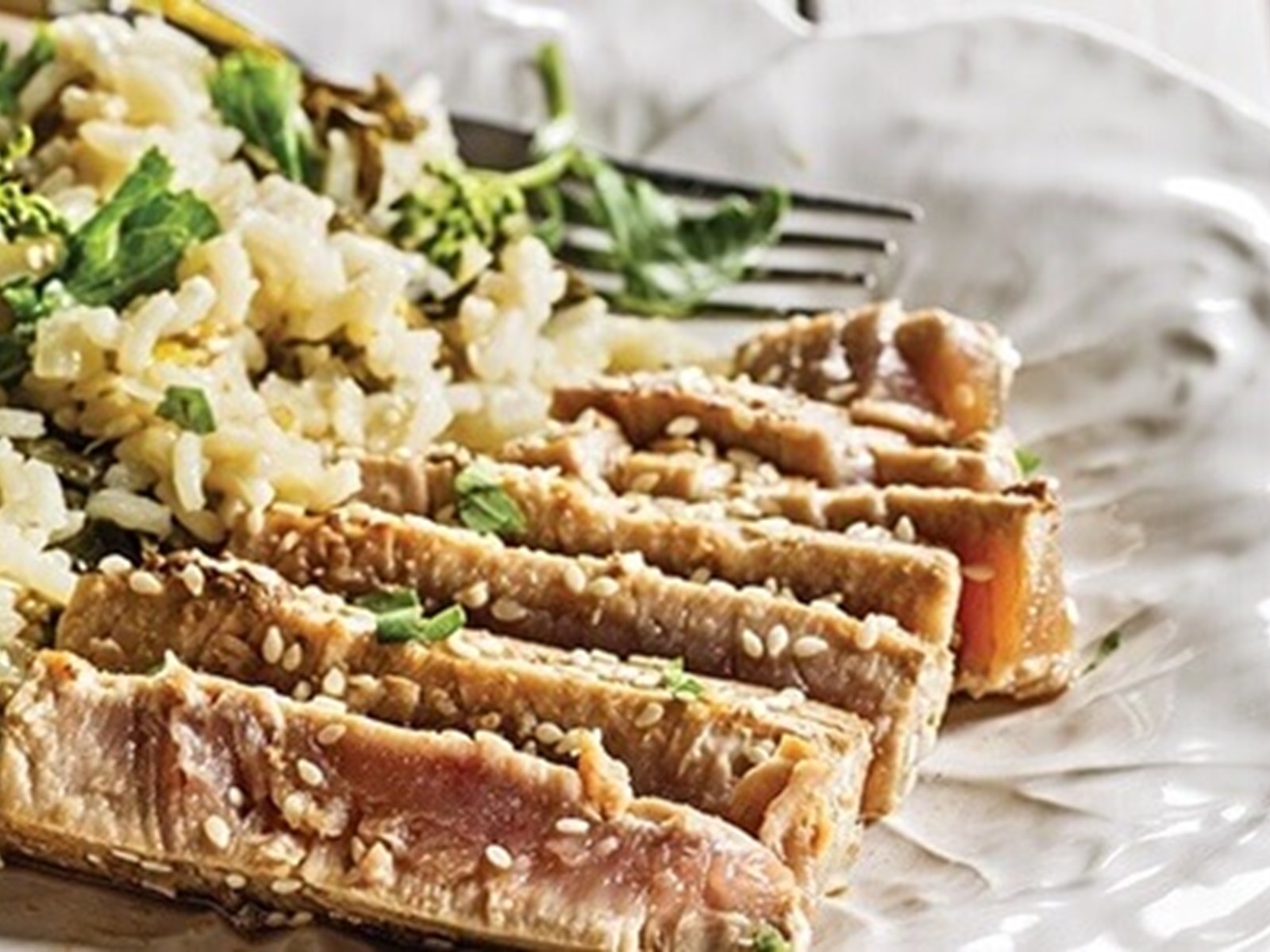 Arroz de grelos com atum