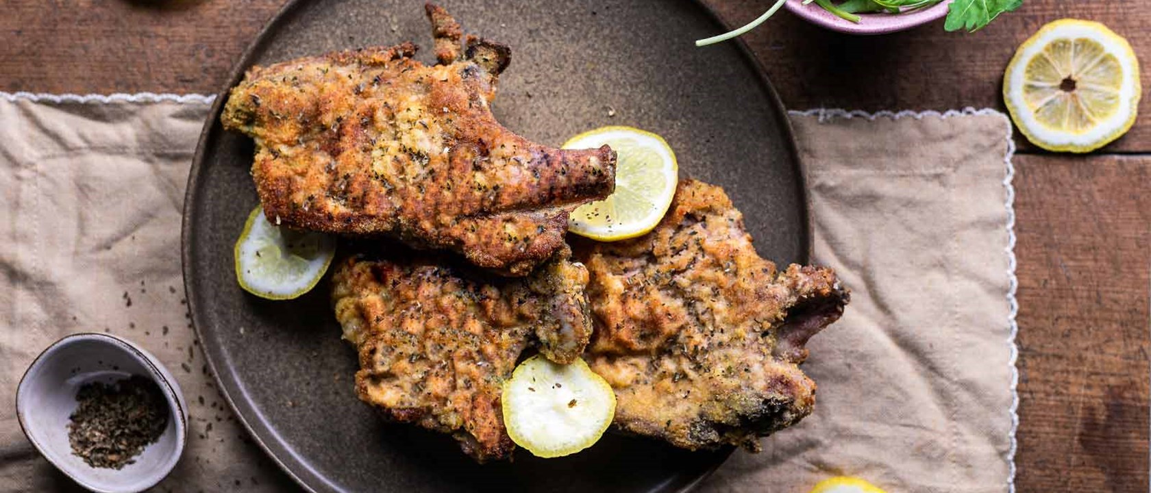 Costeletas à Milanesa