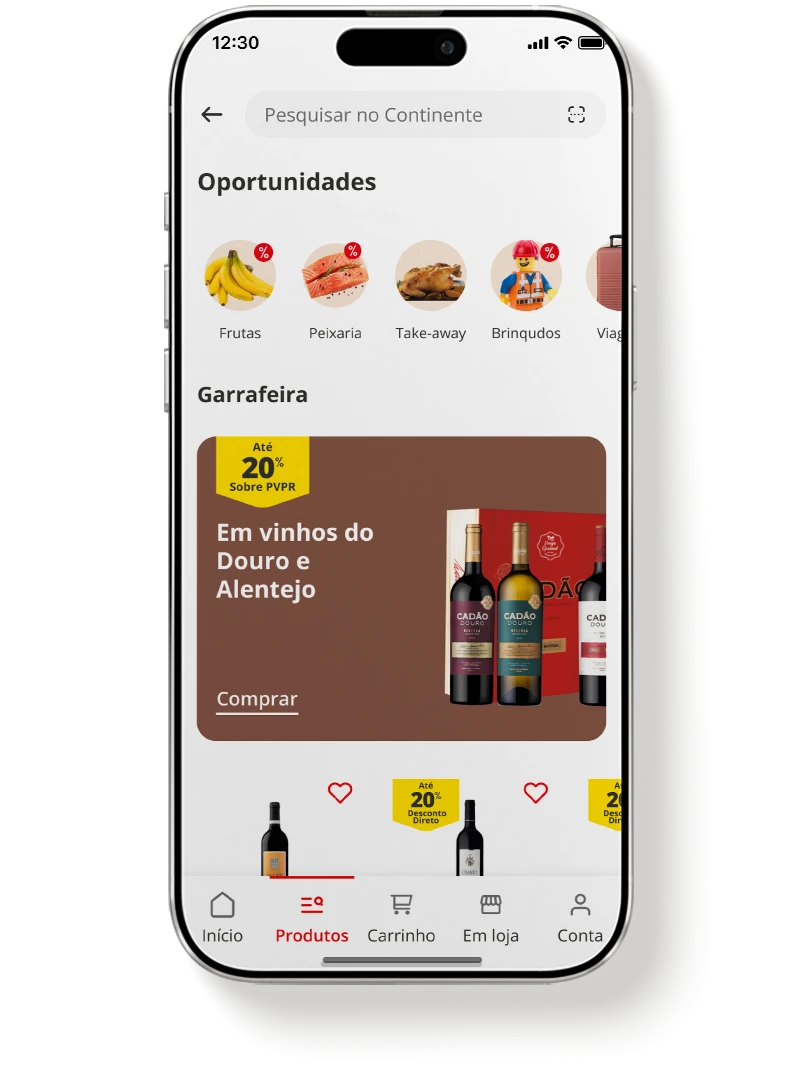 App Continente Oportunidades
