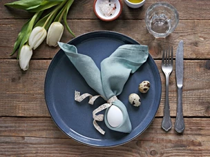 Decoração de Mesa da Páscoa