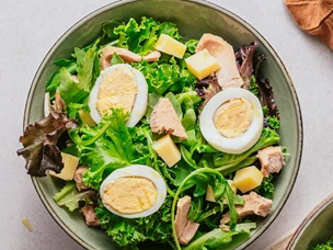 Salada Iberica com Atum e Ovo