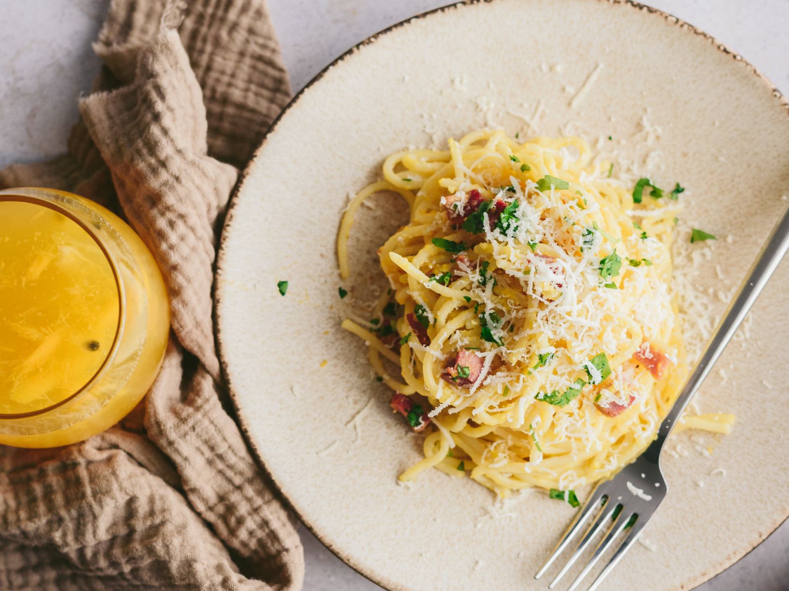 Esparguete à Carbonara Receitas Continente