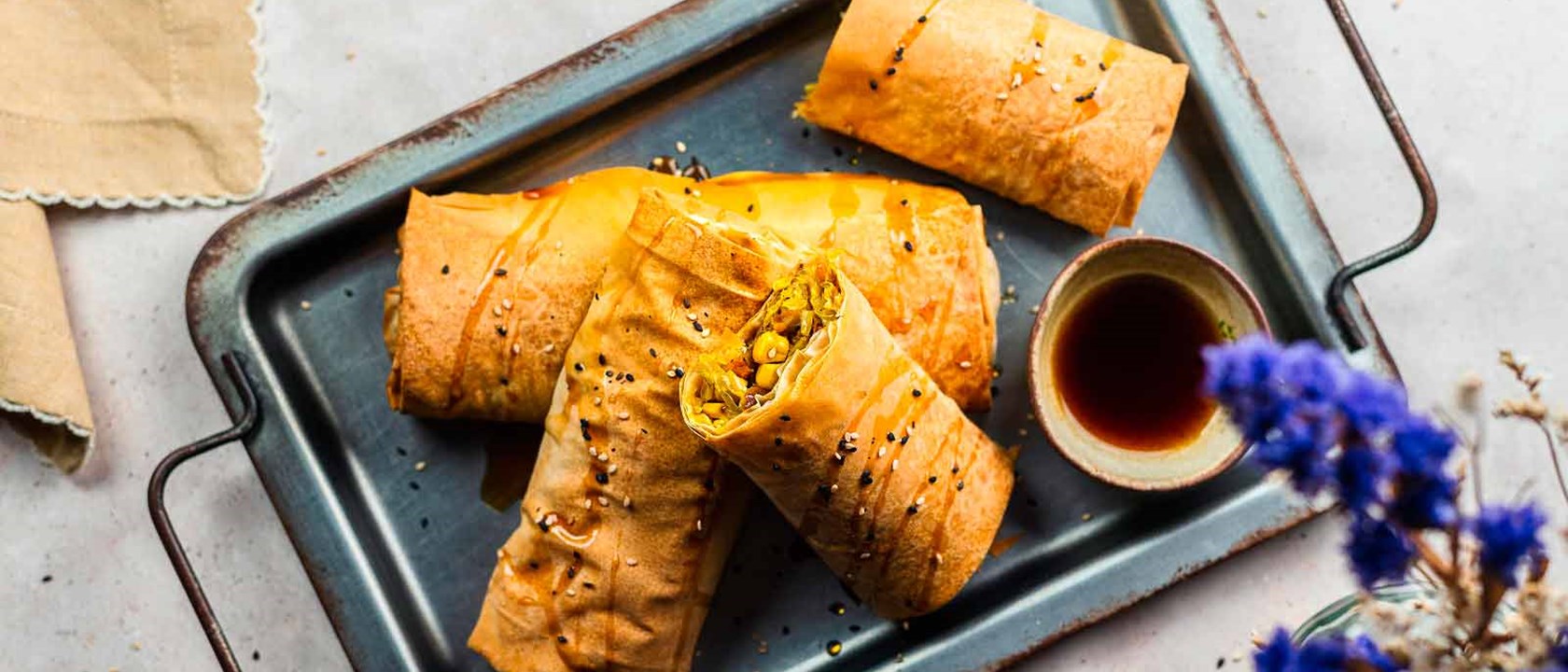 Crepes de legumes