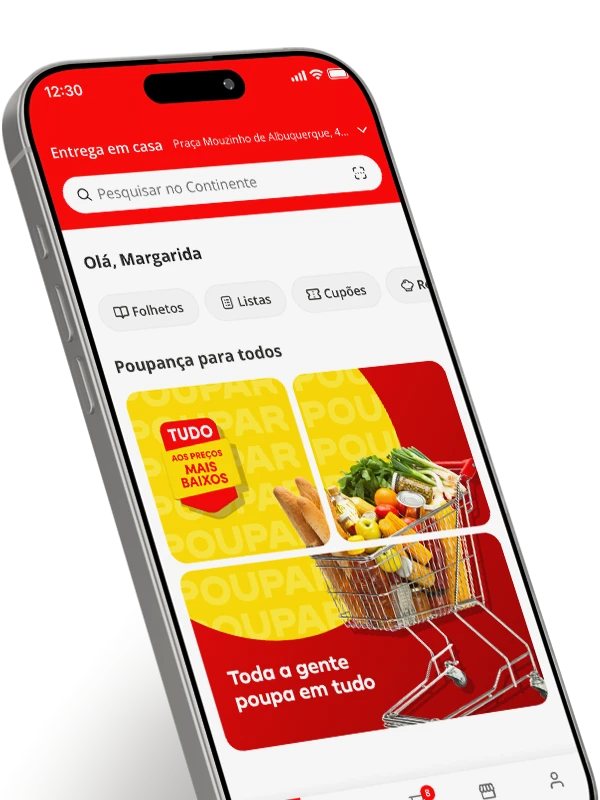 App Continente Poupança
