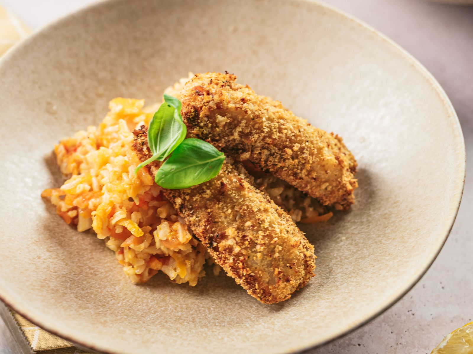 Lombos de Pescada Panados