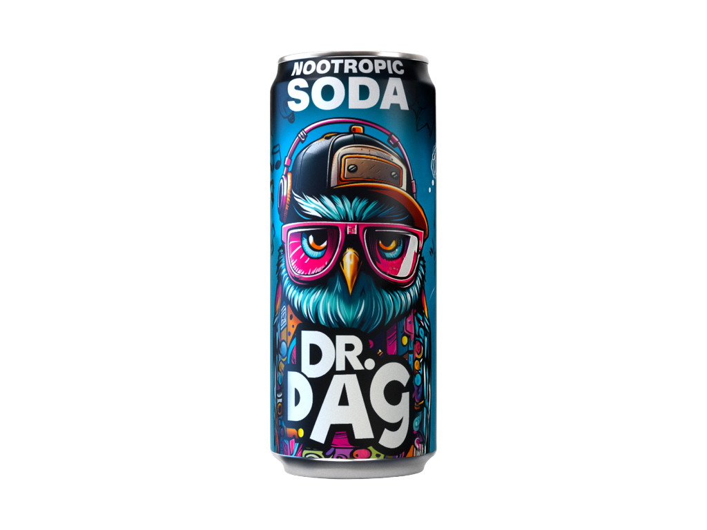Refrigerante Funcional para a mente Dr. Dag
