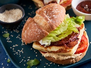 Hambúrgueres com Queijo Grelhado