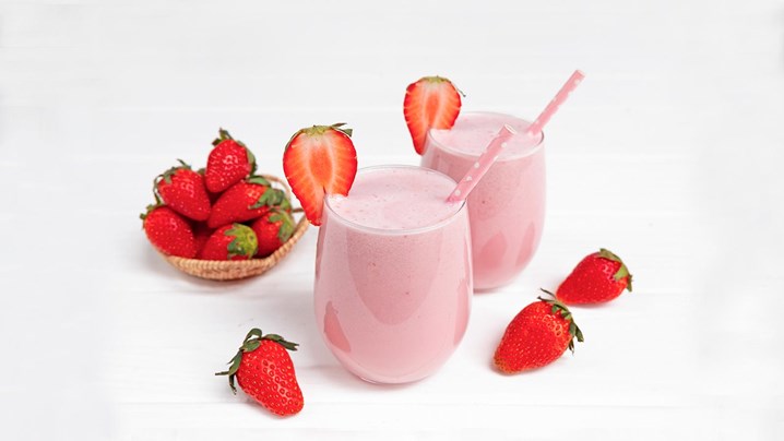 Smoothie Morango e Limão