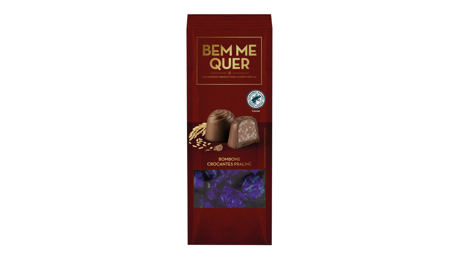 Bombons de Chocolate Praliné